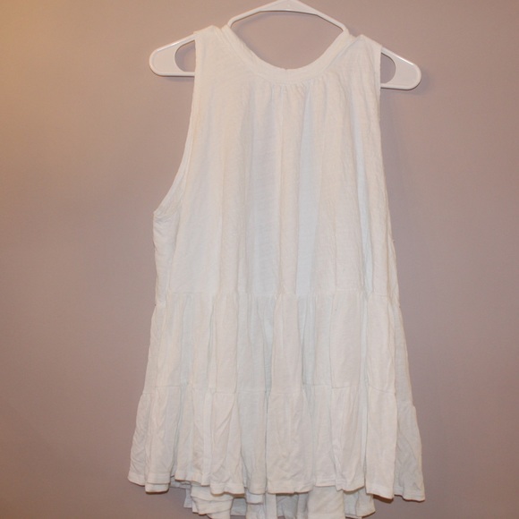 Free people flowy boho white tank top - Picture 1 of 4